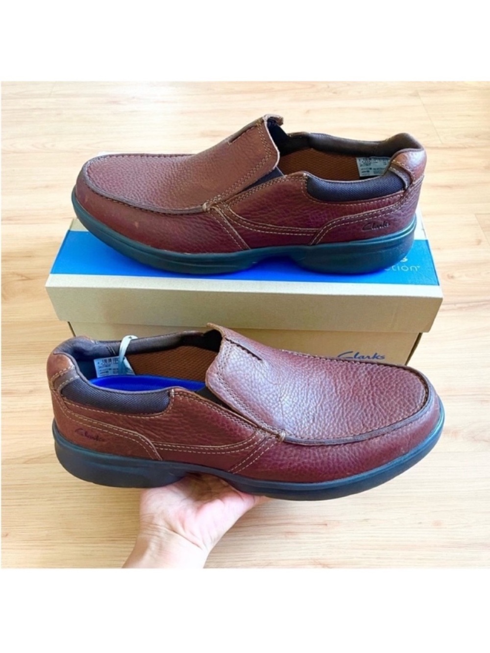 Clark's Bradley Free Tan
Tumble Leather Men's 13.0 US